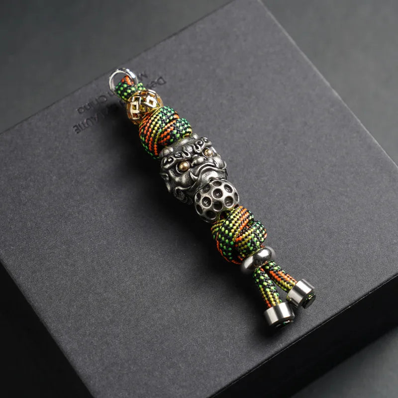 HAEDC Handmade Woven Paracord Keychain  EDC Pendant