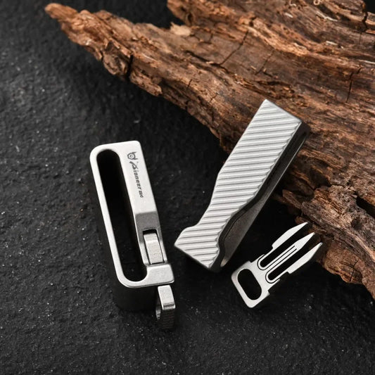 EDC Titanium Alloy Quick Release Key Ring