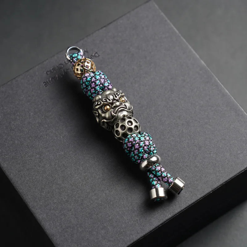 HAEDC Handmade Woven Paracord Keychain  EDC Pendant