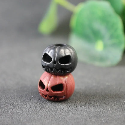 Halloween Pumpkin Skull Face Lantern EDC Brass Knife