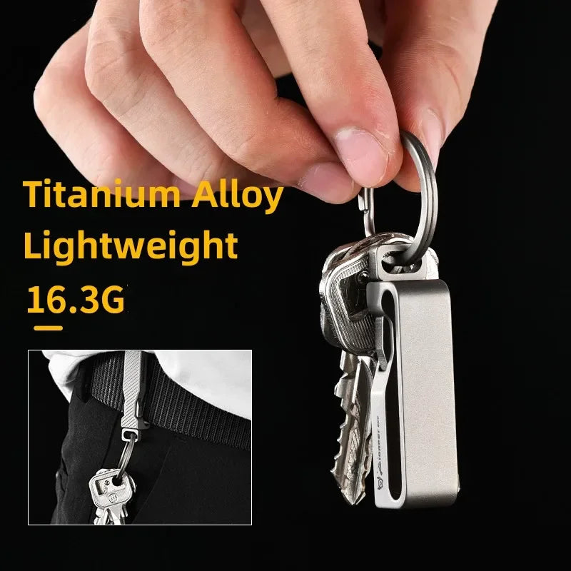 EDC Titanium Alloy Quick Release Key Ring