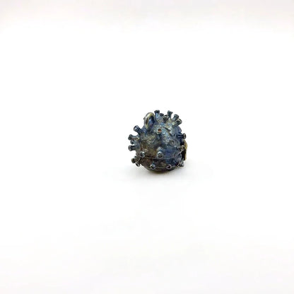 EDC Brass Key Ring Skull Keychain Outdoor Tool Accessories DIY Pendant