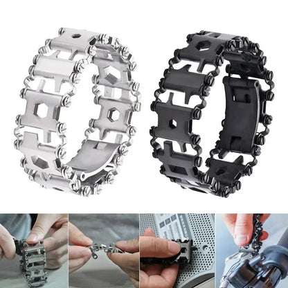 Bracelet Men's Outdoor Tool Bracelet 29 in 1 Bracelet Emergency EDC Tool